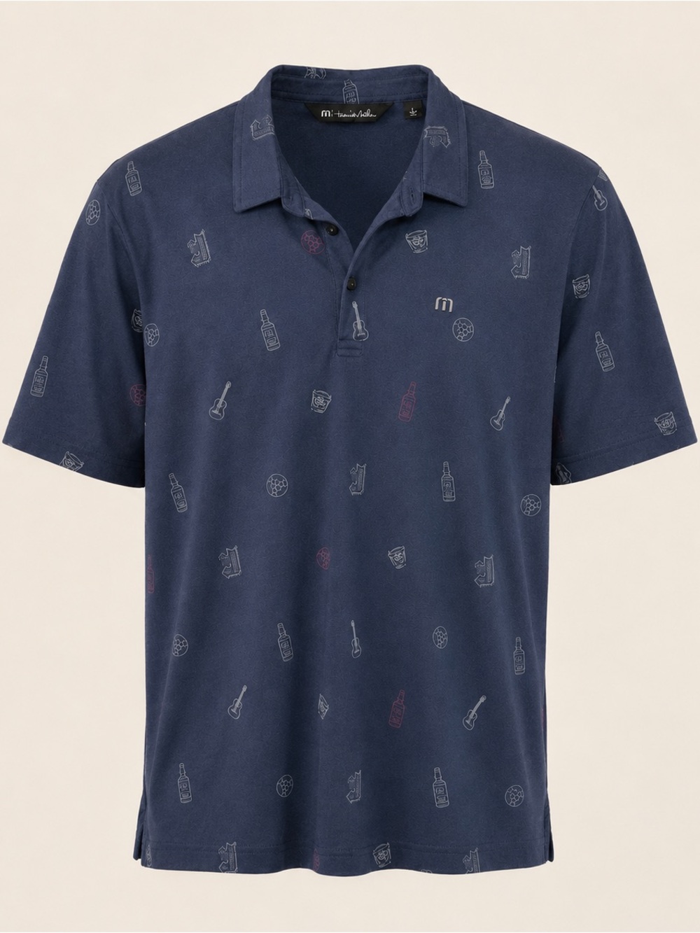 TravisMathew Stock the Cooler Nashville Golf Polo Men’s Large
